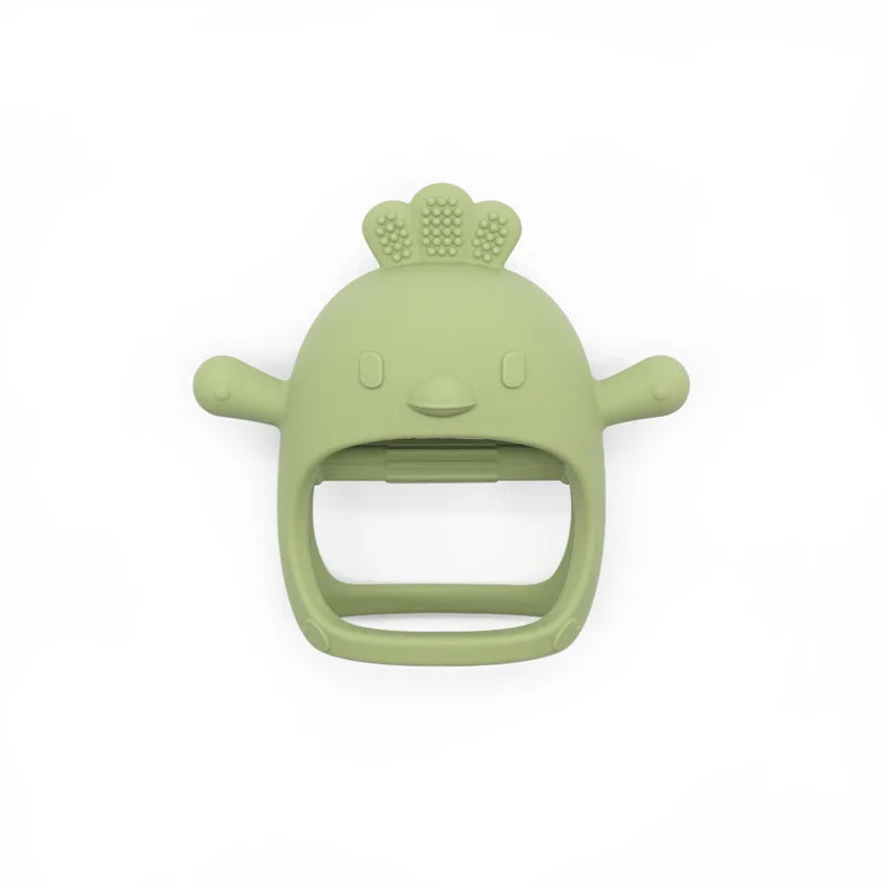 Anneau de dentition en silicone : soulage les gencives et amuse les petites mains !
