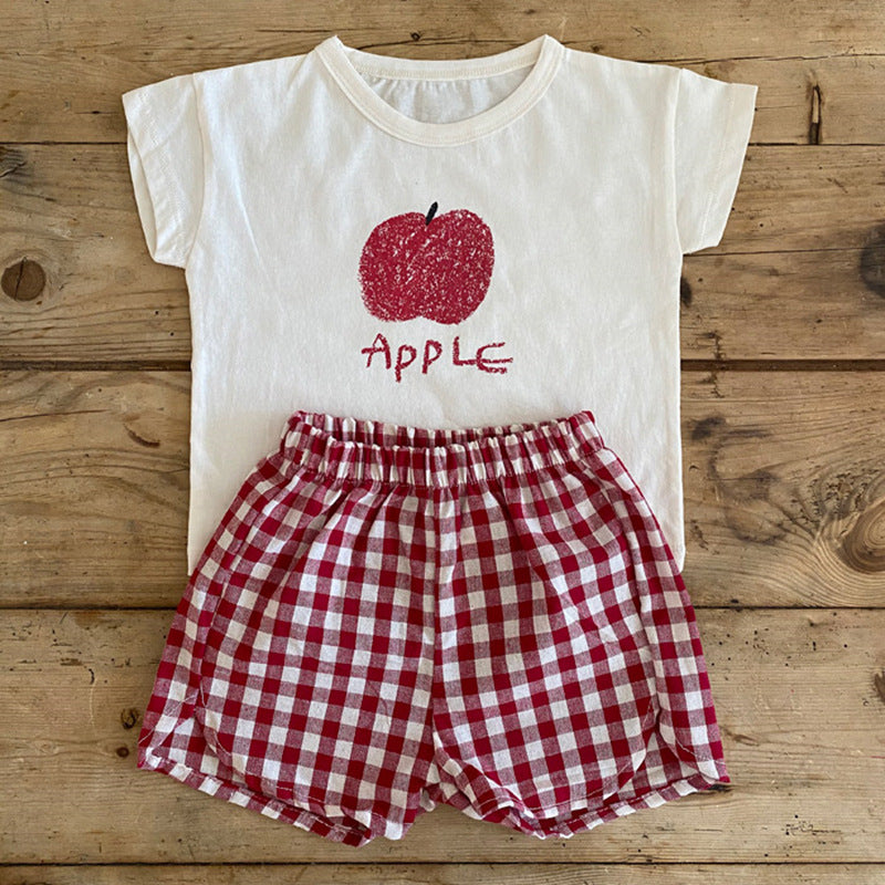 Ensemble 2 pièces pour petite fille : un look gourmand !