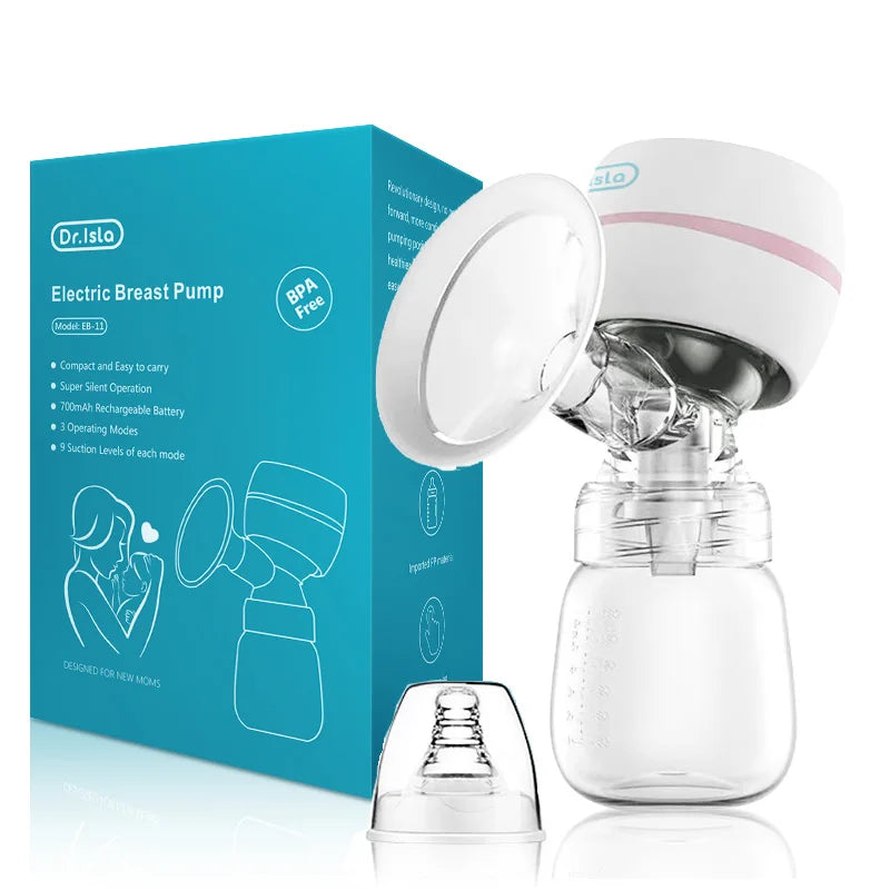 🍼 Tire‑lait électrique intelligent – haute aspiration, silencieux, portable