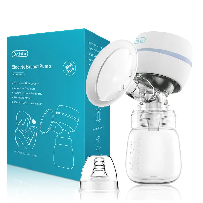 🍼 Tire‑lait électrique intelligent – haute aspiration, silencieux, portable