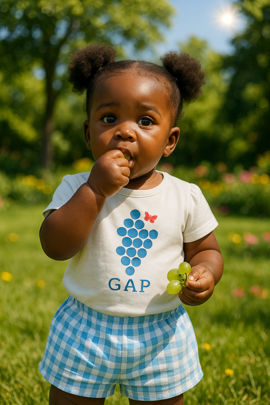 Ensemble 2 pièces pour petite fille : un look gourmand !
