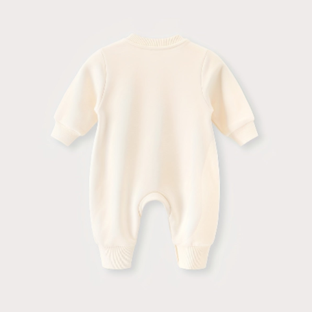 Combinaison bébé "Apple" en Coton Doux | Tenue Cocooning Fruitée et Adorable (garçon & fille)