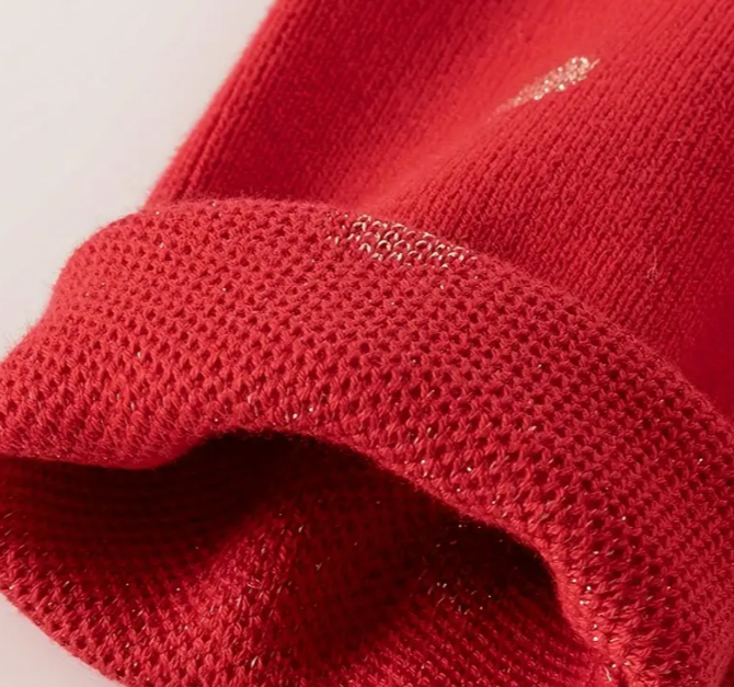 Robe rouge "FLOCON" | Féerique