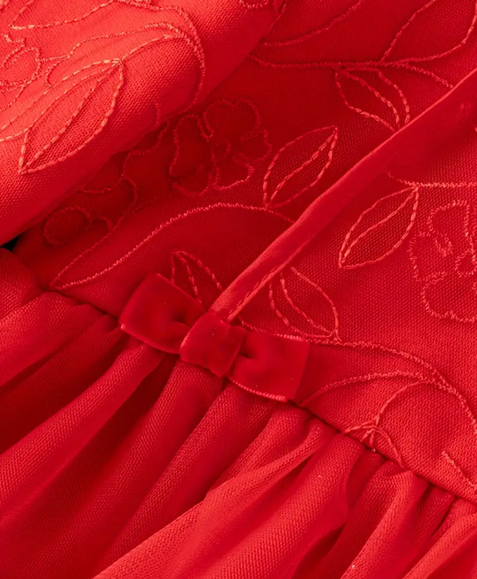 Robe rouge "ELEGANTE" | Chaleur Festive
