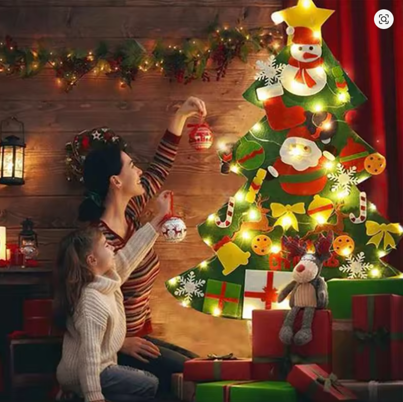 Sapin de Noël en feutrine | MagicKids