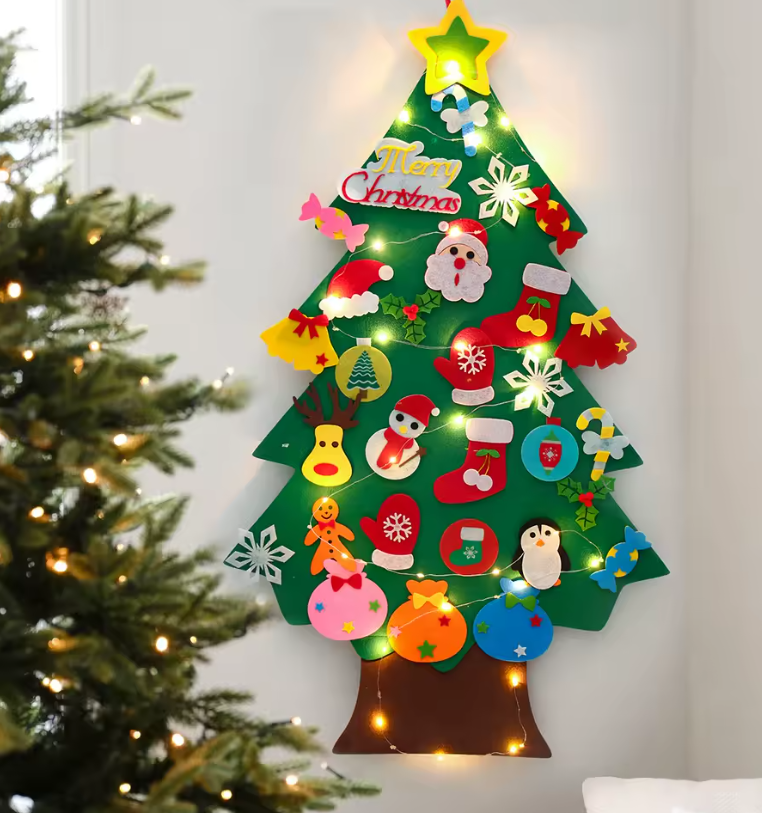 Sapin de Noël en feutrine | MagicKids