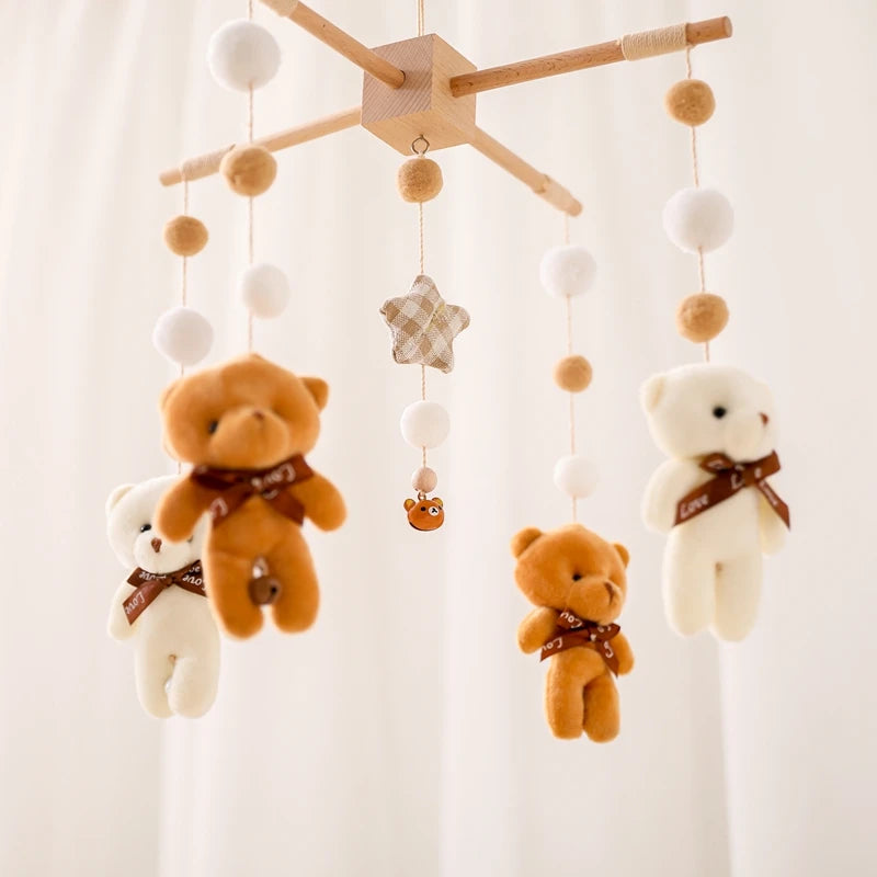 Mobile for baby bed 