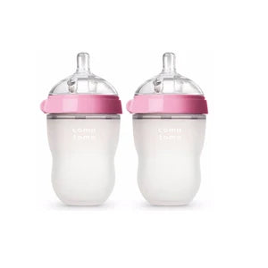 "Como Tomo" silicone baby bottles: comfort and softness just like mom's!
