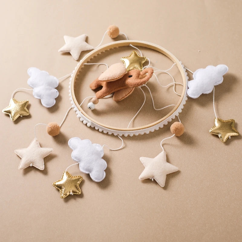 Mobile for baby bed 