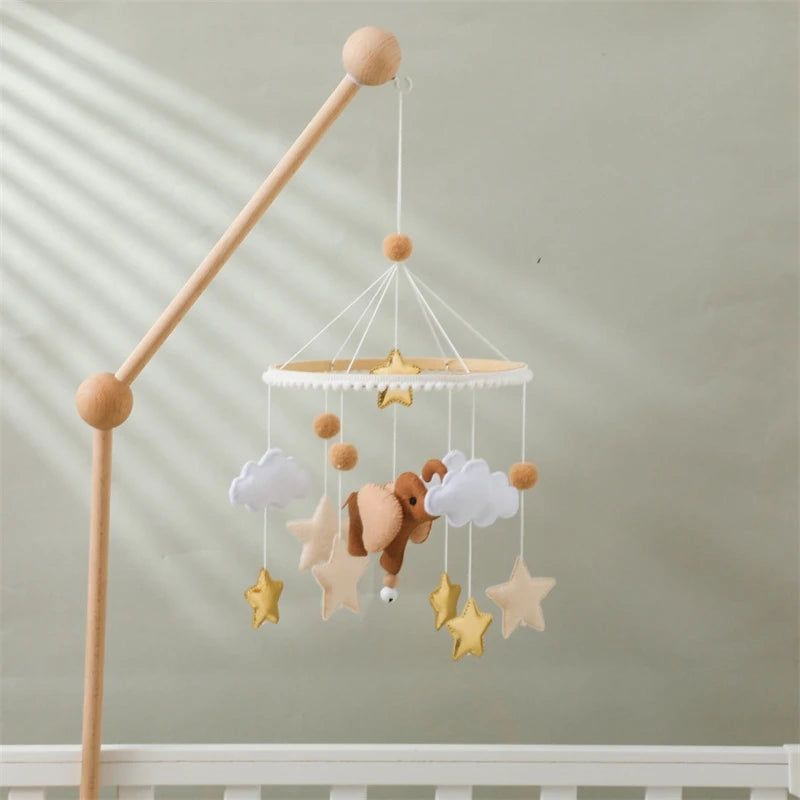 Mobile for baby bed 