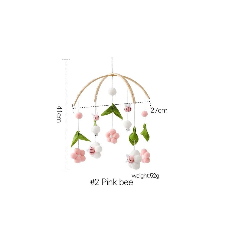 Mobile for baby bed 