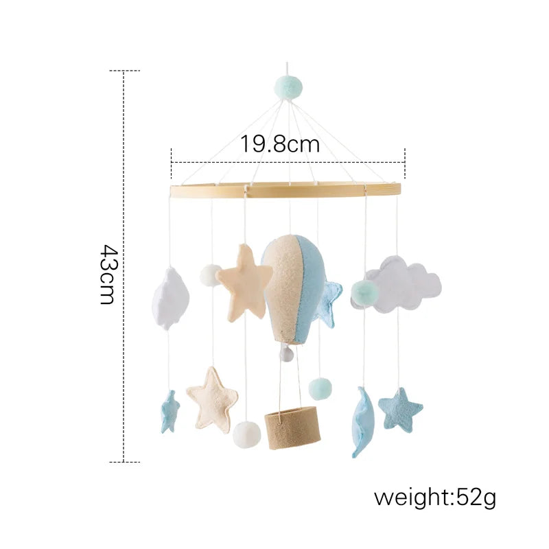 Mobile for baby bed 