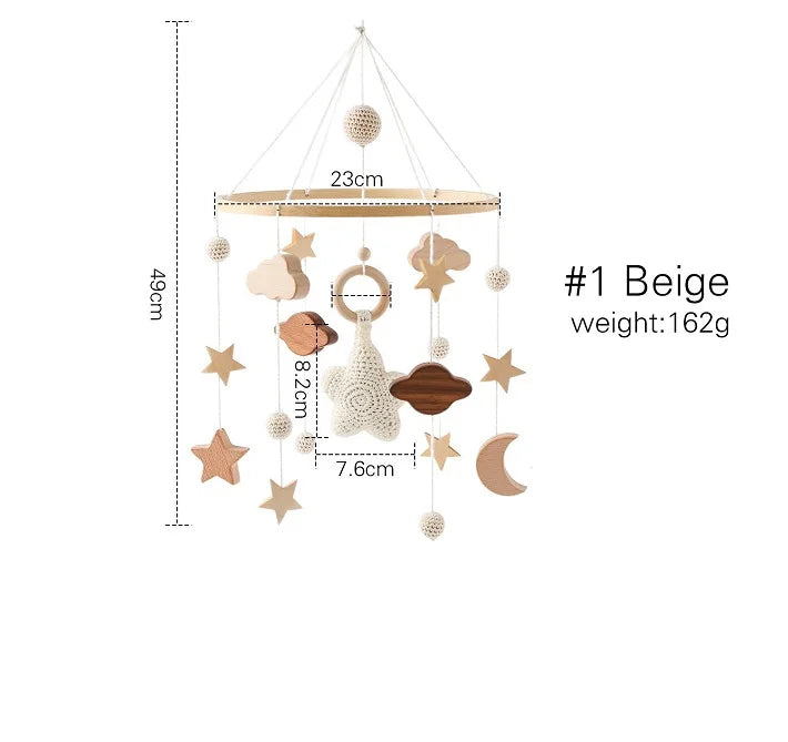 Mobile for baby bed 