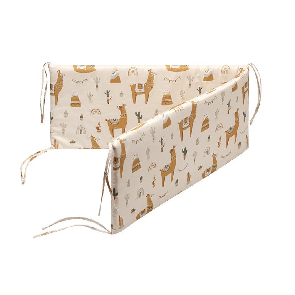 Printed baby bed bumper 130*30 cm