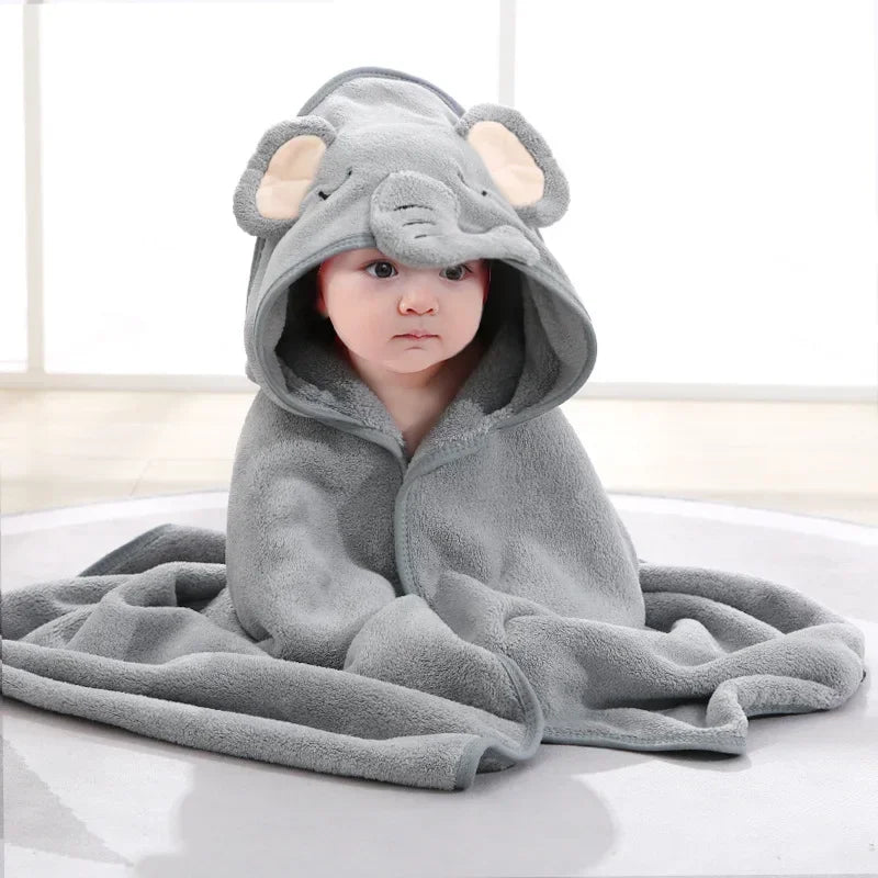 Bathrobes: animal softness for moments of cuddles!