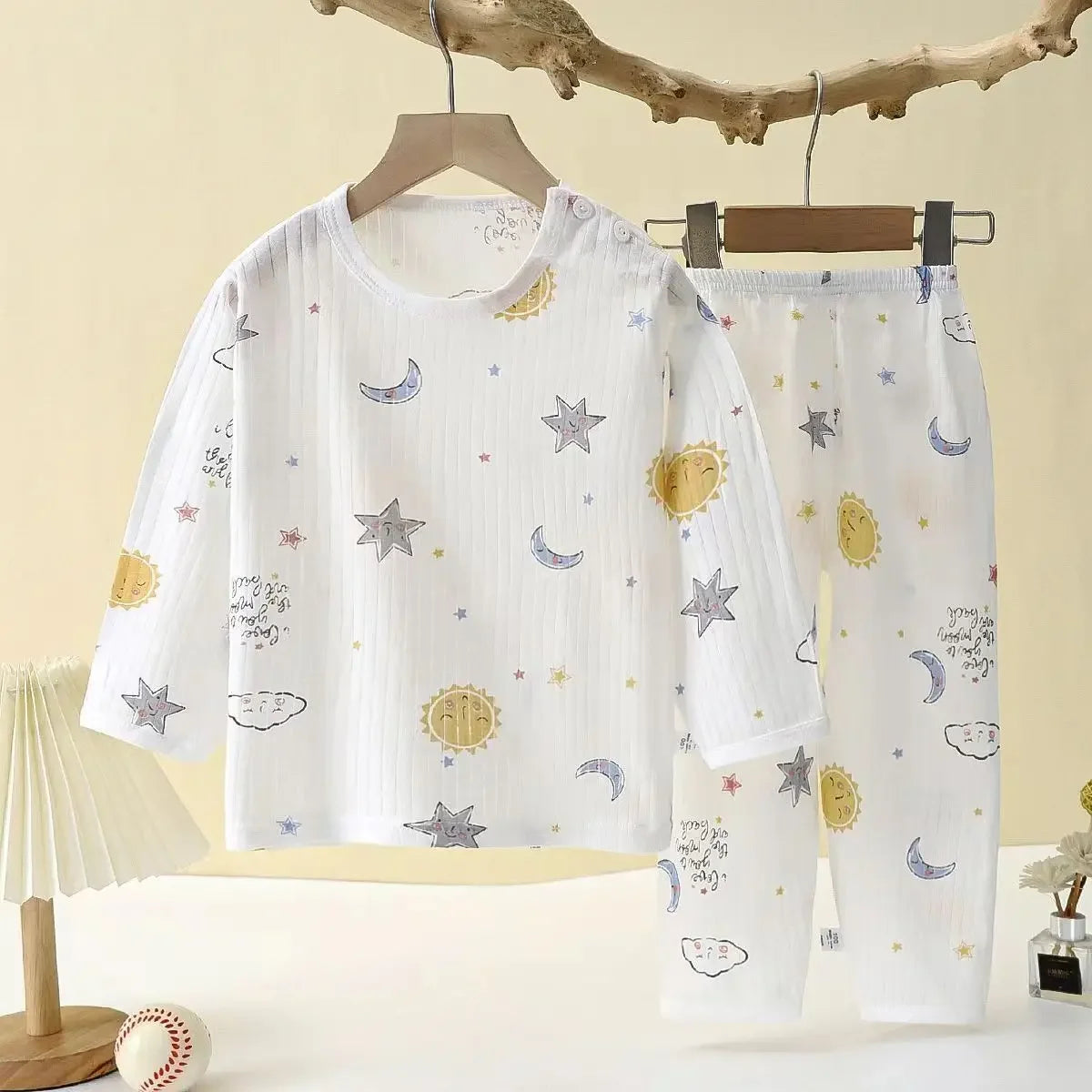 2-piece pajamas: cozy comfort for little dreamers (boys and girls)