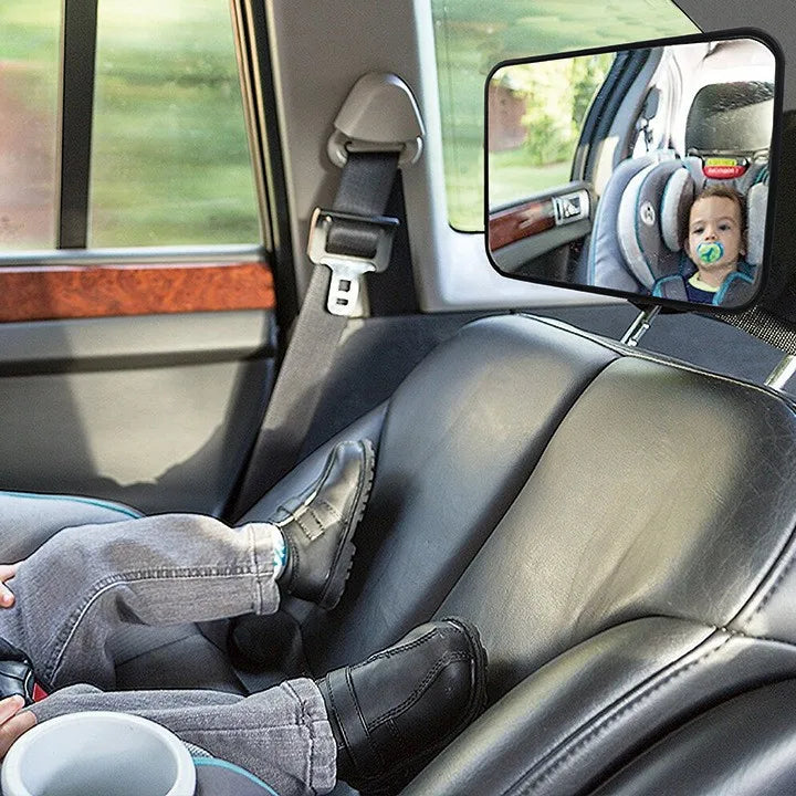 Baby car mirror: the visual connection for peaceful journeys