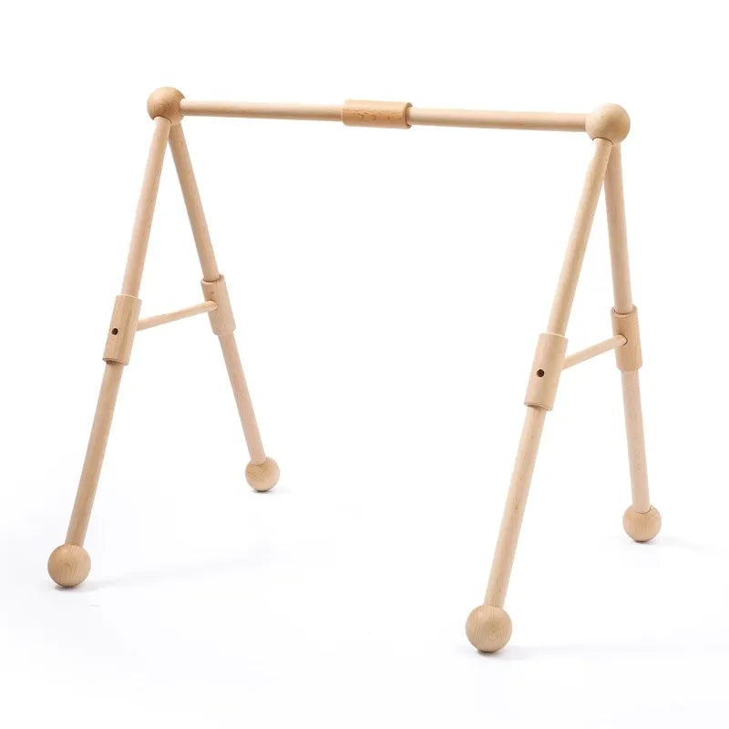 Wooden play frame for babies