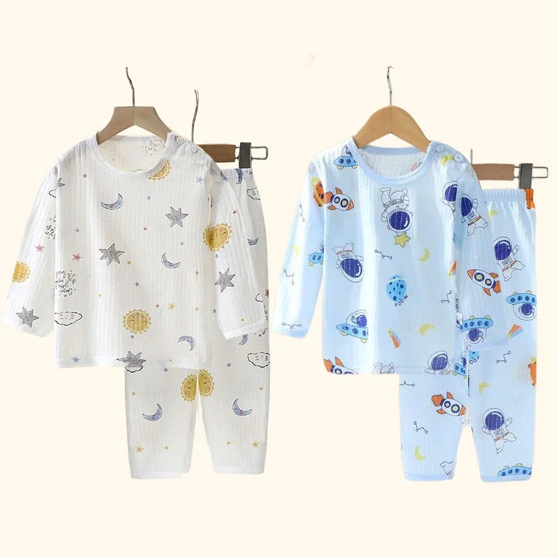 2-piece pajamas: cozy comfort for little dreamers (boys and girls)