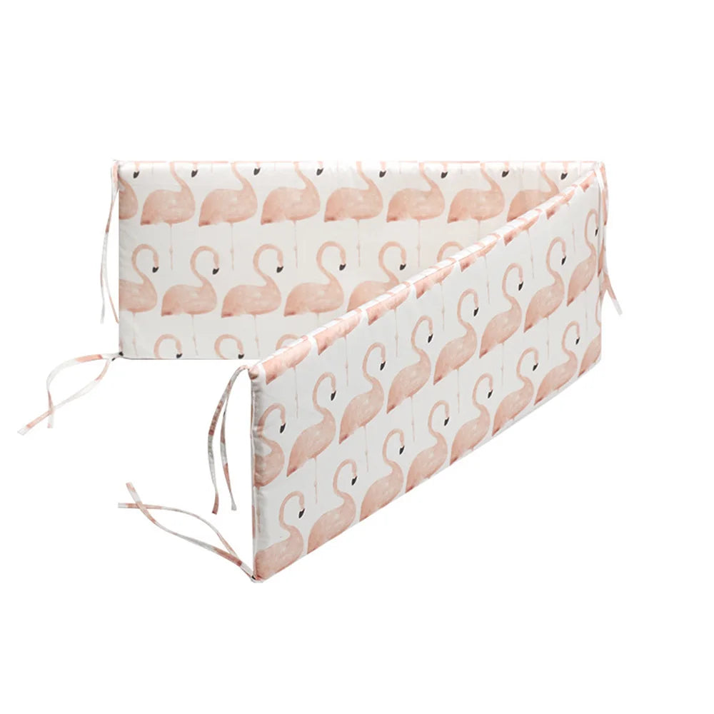 Printed baby bed bumper 130*30 cm