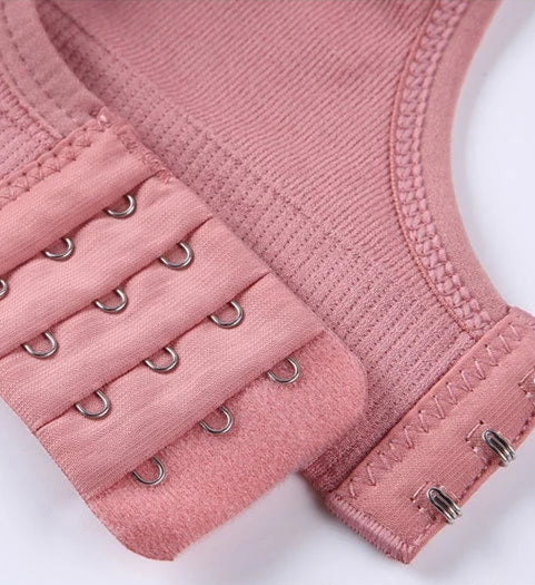 🤱 Soutien-gorge maternité sans armatures – respirant, clips d’allaitement, maintien anti-relâchement