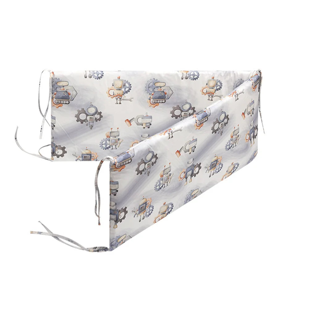 Printed baby bed bumper 130*30 cm