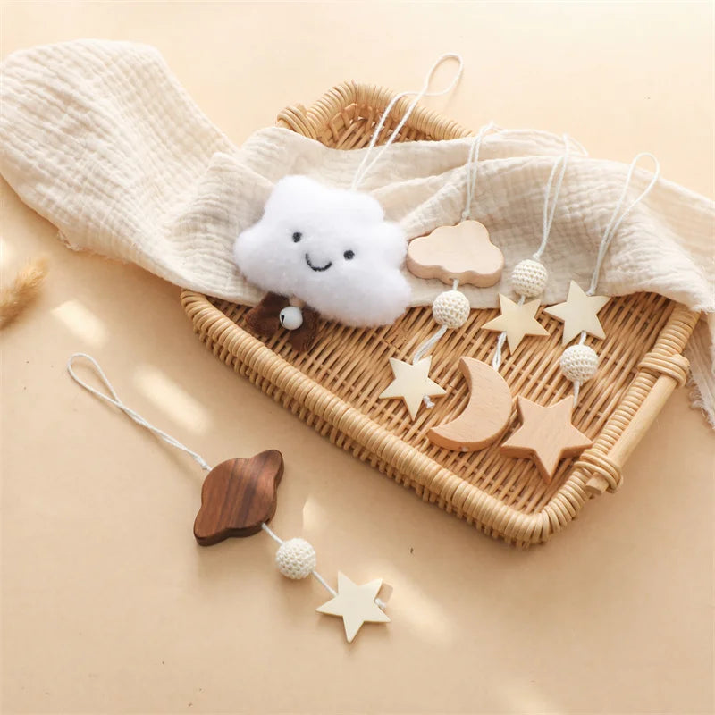 Wooden play frame for babies