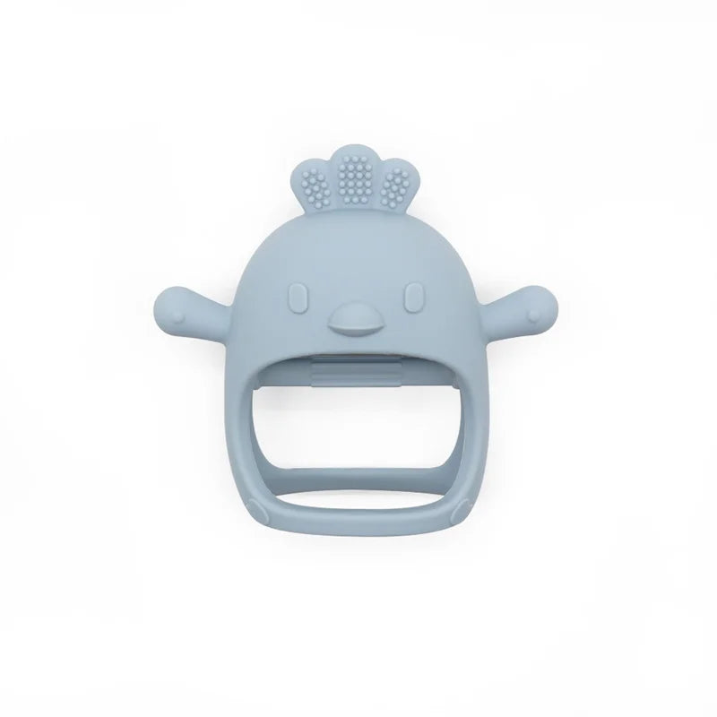 Anneau de dentition en silicone : soulage les gencives et amuse les petites mains !