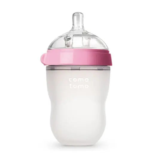 "Como Tomo" silicone baby bottles: comfort and softness just like mom's!