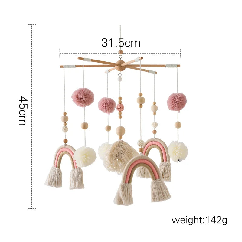 Mobile for baby bed 