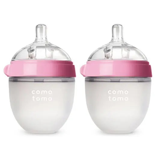 "Como Tomo" silicone baby bottles: comfort and softness just like mom's!