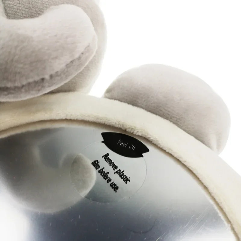 Plush mirror: safety in the car and tenderness at home