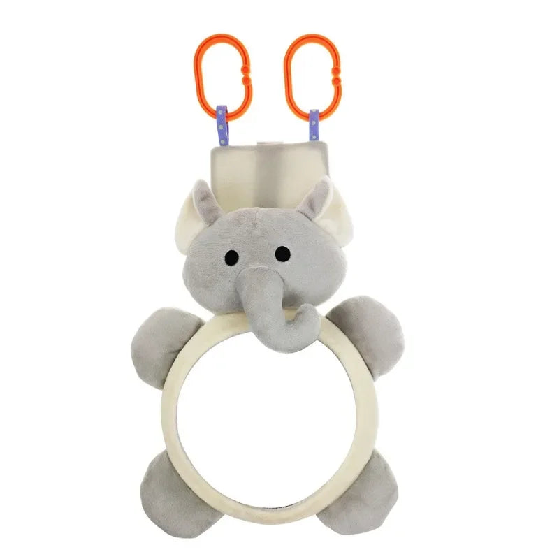 Plush mirror: safety in the car and tenderness at home