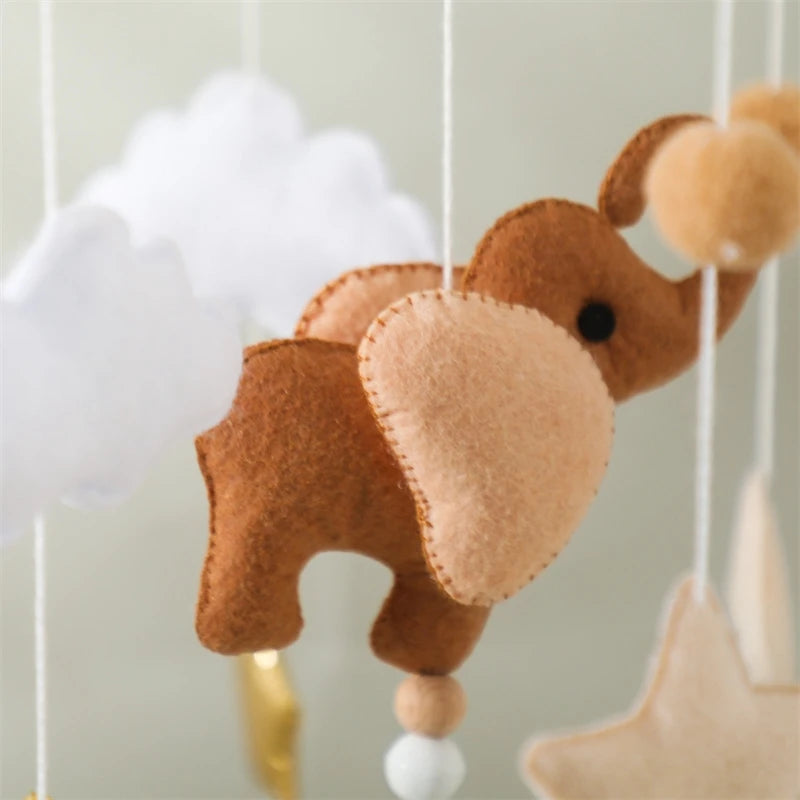 Mobile for baby bed 