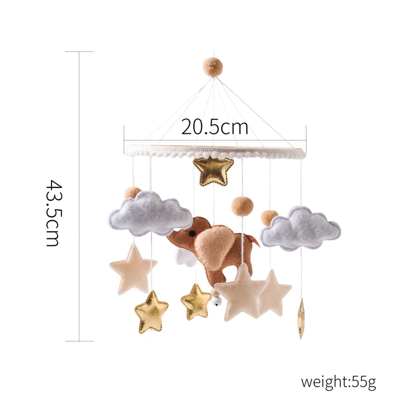 Mobile for baby bed 