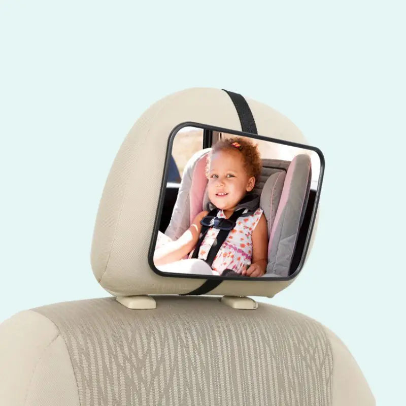 Baby car mirror: the visual connection for peaceful journeys