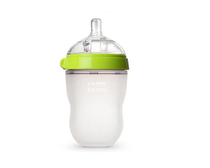 "Como Tomo" silicone baby bottles: comfort and softness just like mom's!