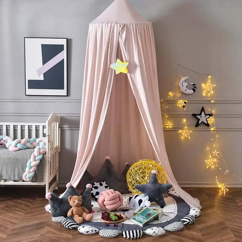 👑Children's bed canopy - Princess decorative tent for baby &amp; girl - Reading or play corner