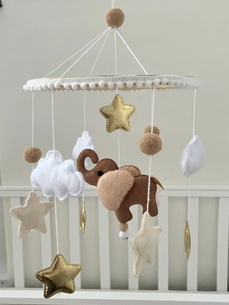 Mobile for baby bed 