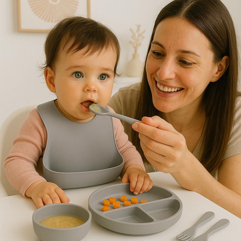 Silicone meal box: the smart meal for little gourmets!