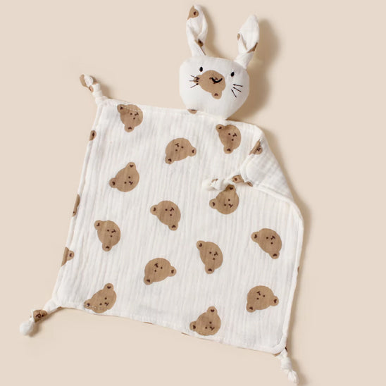 Flat rabbit comforter: a friend for life