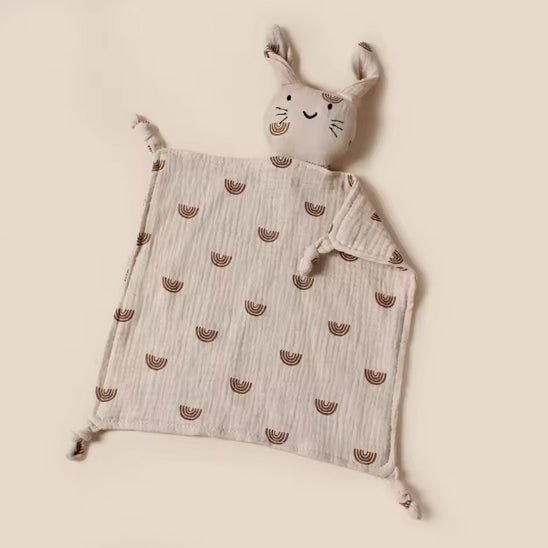 Flat rabbit comforter: a friend for life