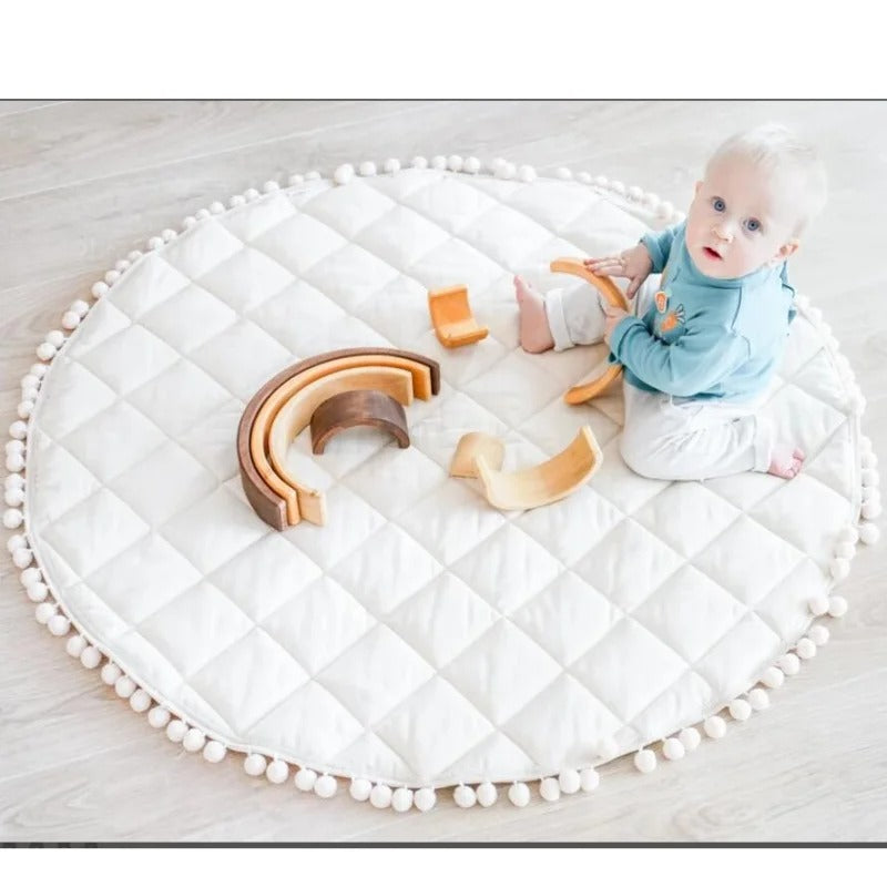 Round floor mat: a perfect cocoon!